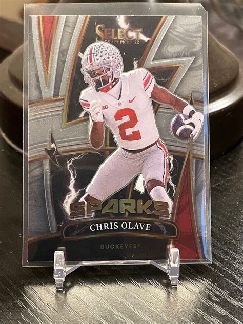 Panini Select Draft Picks Chris Olave Rc Sparks Spco Mint Ebay