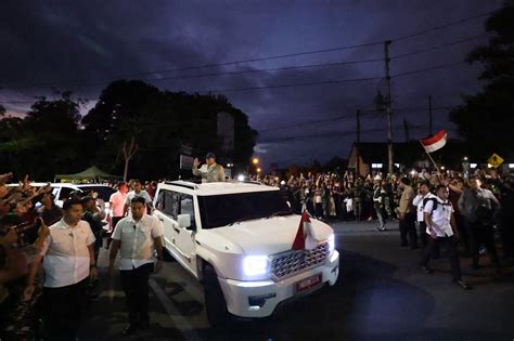 Prabowo Gembleng Anggota Kabinet Merah Putih Di Magelang Warga