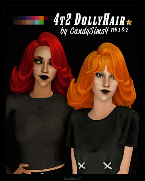 Two Women With Red Hair And Green Eyes Are Standing Next To Each Other In Front Of A Black