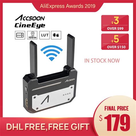Inlock Accsoon CineEye 1080 p WiFi HDMI передатчик 5G беспроводная ...