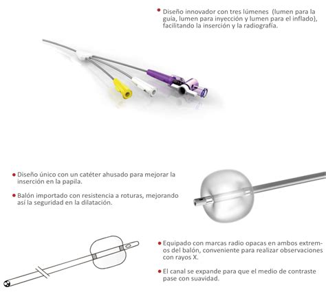 Balón para Extracción de Cálculos