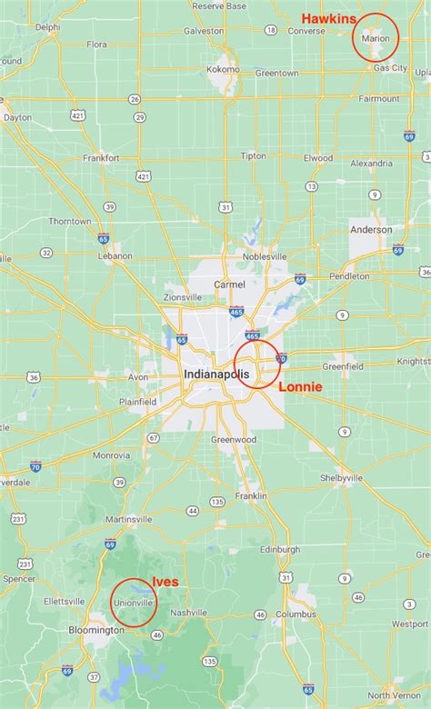 Stranger Things Hawkins Map Part 1 The Real Hawkins Rhawkinsavclub