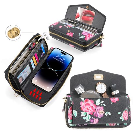 Iphone 12 Case Detachable Folio Flip Crossbody Wallet Phone Case Casebus Classic Wallet