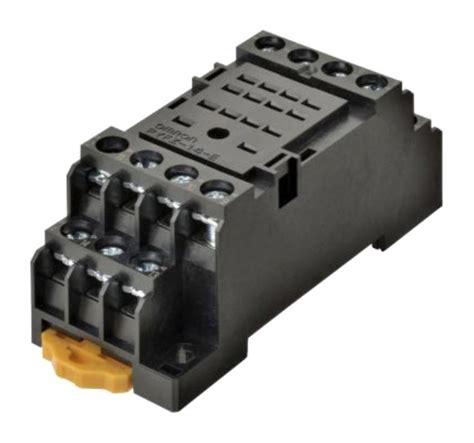 PYFZ14 Omron Industrial Automation Relay Socket DIN Rail Screw