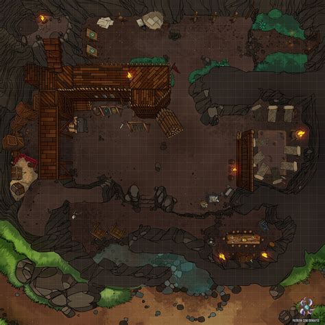 Dnd Bandit Camp Map