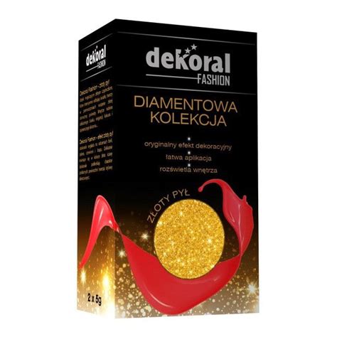 Brokat Dekoracyjny Dekoral Diamentowa Kolekcja Z Oty Py G Efekty