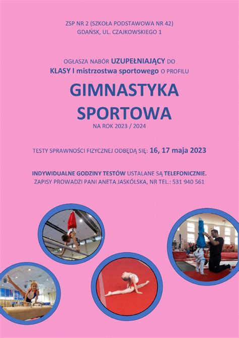 Rekrutacja uzupełniająca do klasy I mistrzostwa sportowego o profilu