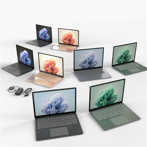 3D Microsoft Surface Laptop 5 13 And 15 Inch All Colors Model ...