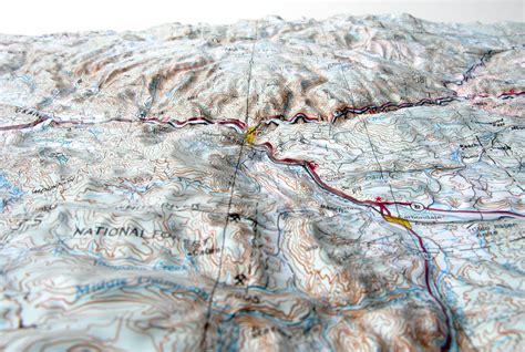 Leadville USGS Regional 3D Raised Relief Map In 2022 Relief Map