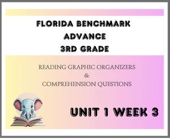 Benchmark Advance Grade Reading Comprehension Unit Week Tpt