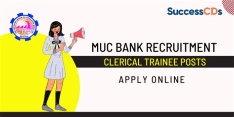 MUC Bank Clerical Trainee Recruitment 2023