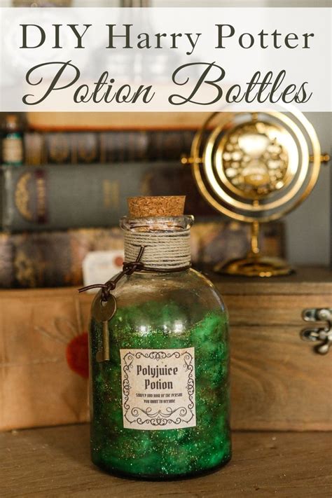 How to make Harry Potter Potion Bottles DIY | Harry potter potions ...