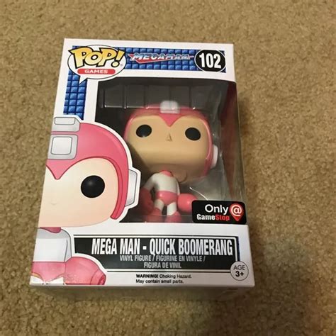 Verified Mega Man Quick Boomerang By Funko Pop Whatnot