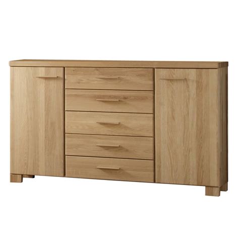 Sideboard Operra Eiche Massivholz Schubladen Mit Selbsteinzug