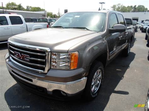 2013 Mocha Steel Metallic Gmc Sierra 1500 Slt Crew Cab 4x4 81583870