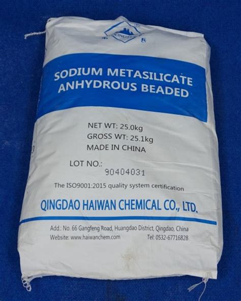 Sodium Metasilicate Anhydrous