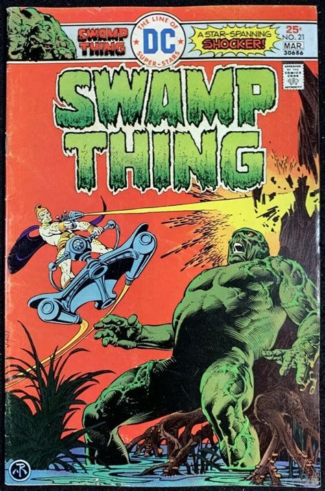 Swamp Thing 1972 21 VG 4 0 Nestor Redondo Cover Art