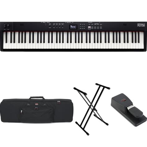 Roland RD-08 88-key Digital Stage Piano Stage Bundle | Sweetwater