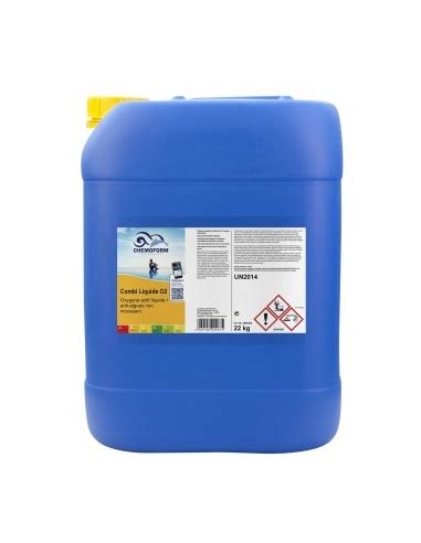 Oxygène Actif Liquide 12 avec Anti Algue Bidon de 20 kg