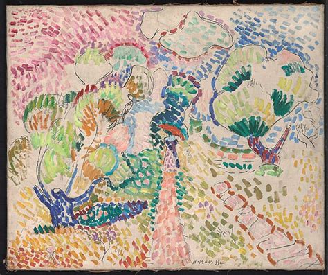 Henri Matisse Madame Matisse In The Olive Grove Oliviers A Collioure