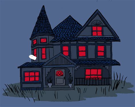 Haunted House Animated Gif