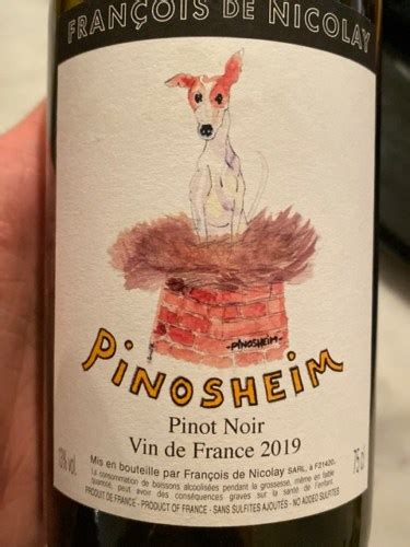 Francois De Nicolay Pinosheim Pinot Noir Vivino France