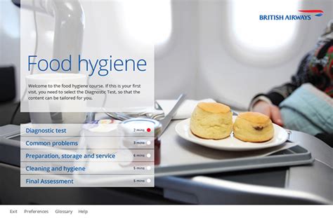 British Airways Food Hygiene on Behance