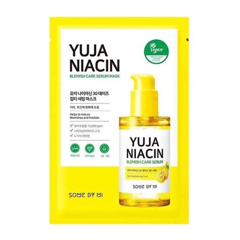 Jual Somebymi Some By Mi Yuja Niacin Blemish Care Serum Mask Sheet