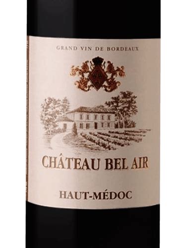 2018 Château Bel Air Haut Médoc Vivino France