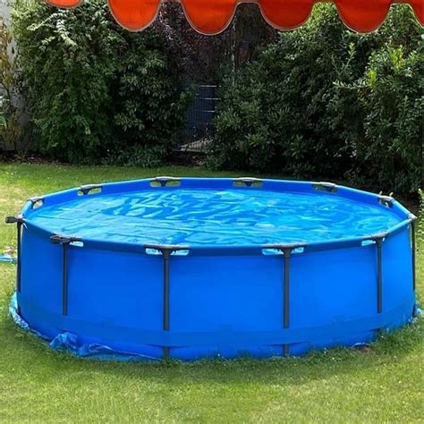 Bâche À Bulles Piscine Couverture De Piscine Rond 5 5M 4 5M 3 5M 2 5M