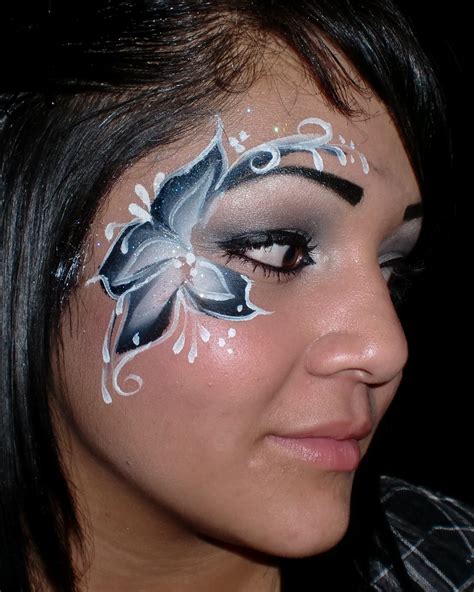 Face Painting Illusions And Balloon Art Llc Eye Design Black And