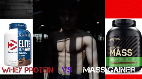 Whey Protein Vs Mass Gainer What Is Best Harshal Kushwah Youtube