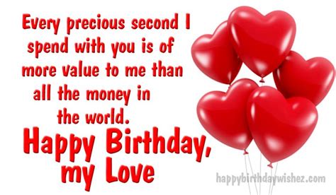 Happy Birthday Love Wishes, Quotes & Messages With Images