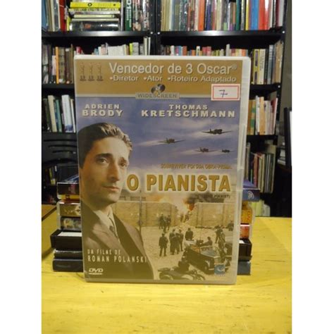 O Pianista Dvd Filme Roman Polanski Adrien Body Shopee Brasil