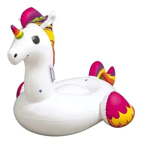 Inflable Unicornio Grande Kawaii Flotador Pileta Bestway