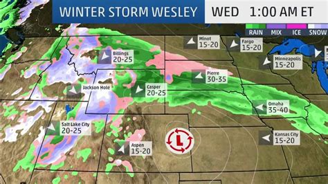 Winter Storm Wesley Prompts Blizzard Warnings In The Plains And Upper