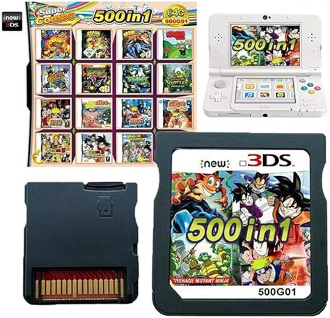 DS Game 500 In 1 Game Cartridge Multicart Game Pack Card Super Combo