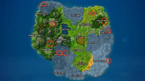 Tous Les Emplacements Gnome Dans Fortnite Chapitre 4 Saison 5