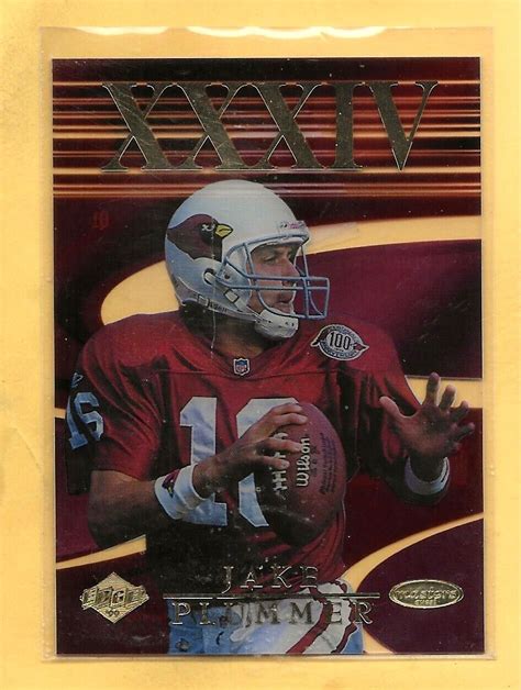 JAKE PLUMMER 1999 Collector S Edge Masters Quest 1 Ser 22