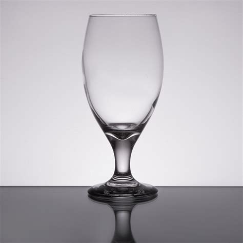 Libbey 3915 Teardrop 1475 Oz Customizable Footed Beer Glass 36case