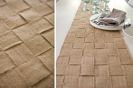 Tutorial: Woven jute table runner – Sewing