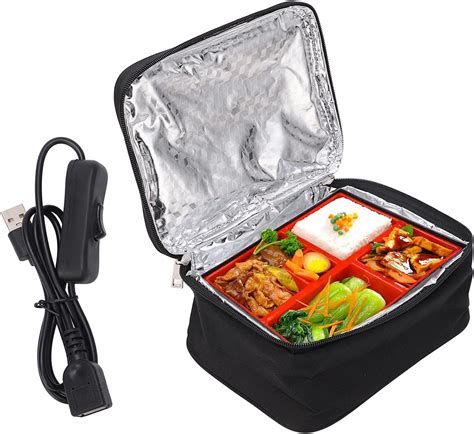 Amazon Mini Portable Oven Food Warmer Electric Lunch Box With 12V