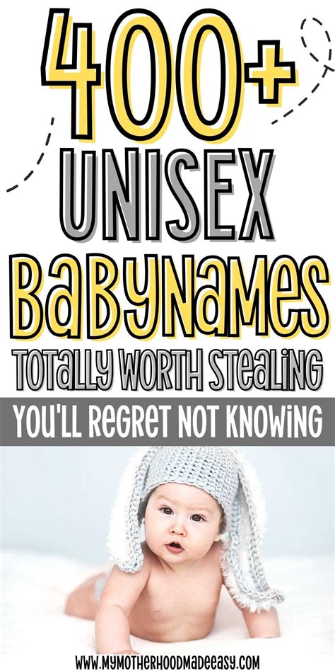 400+ Unisex Baby Names | My Motherhood Made Easy