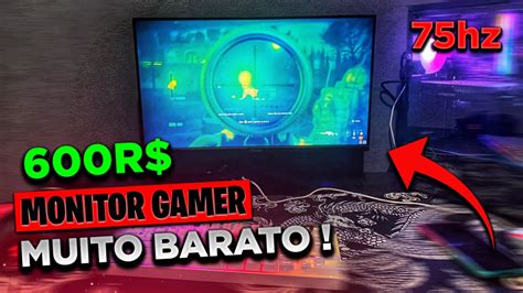 Melhor Monitor GAMER BARATO Zinnia DELFOS 24 Full HD YouTube