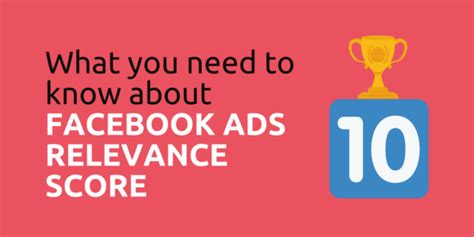 Facebook Ads Relevance Score Ways To Improve It In Heath Media