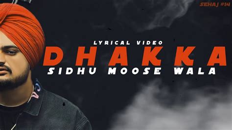 Dhakka Sidhu Moose Wala Ft Afsana Khan Official Music Video