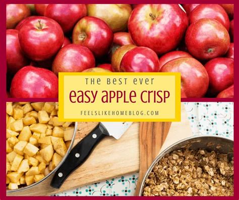 The Best Apple Crisp Recipe Youll Ever Eat Quick And Easy Dessert