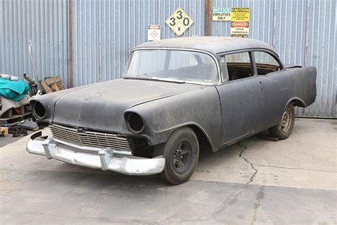 Our 1956 Chevy project gets some color!