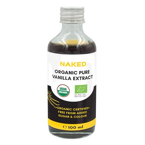 NAKED Organic Pure Vanilla Extract NTUC FairPrice