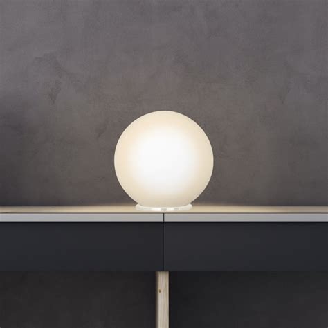 Eglo Rondo 1 Light White Round Table Lamp With Opal Frosted Glass Bed Bath And Beyond 31661523